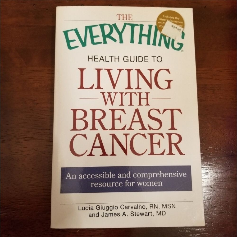 A Guide to Living with Cancer Paperback Book See Back of Book for Details - Picture 2 of 7
